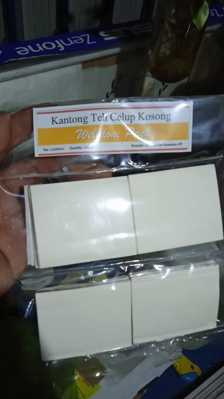 Terlaris Kantong Teh Celup Kosong 1 Lot Isi 250 Pcs
