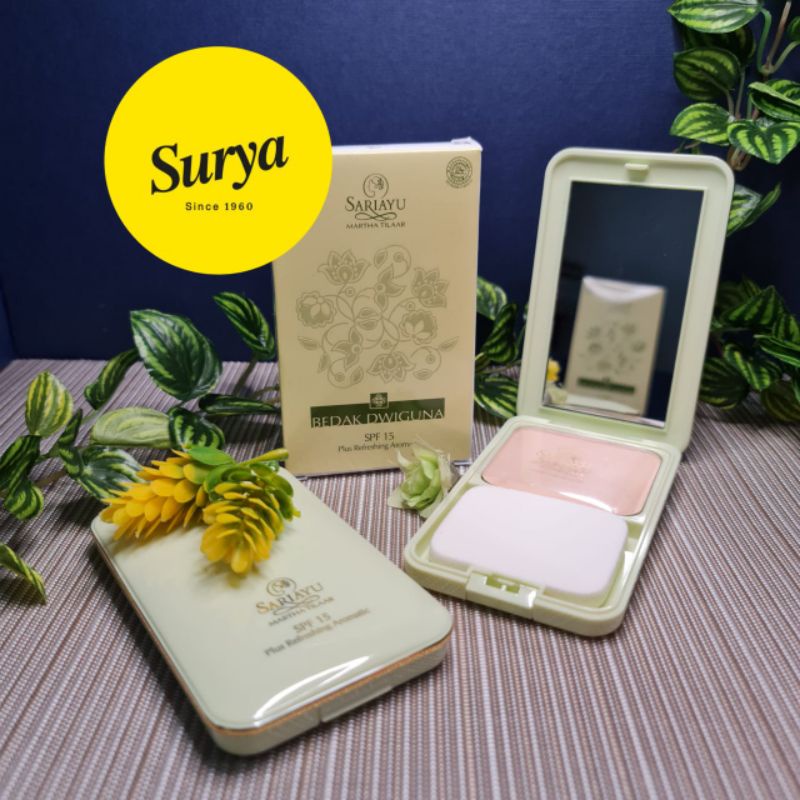 Sariayu Bedak Dwiguna SPF 15 plus refreshing aromatic