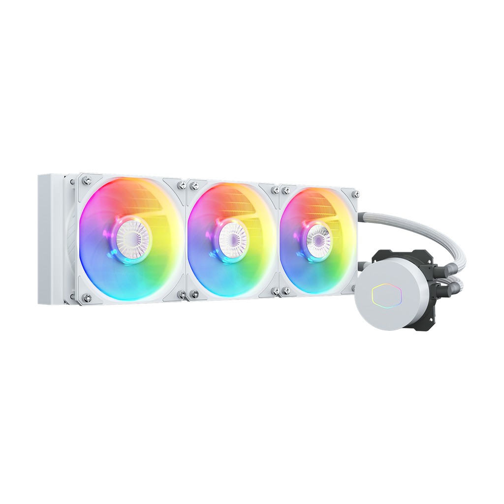 Cooler Master MasterLiquid ML360L ARGB V2 White Liquid Cooler LGA 1700