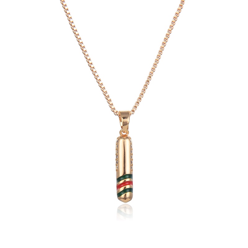 kalung titanium wanita emas muda model korea murah anti karat panjang asli silver nama selamanya 02n