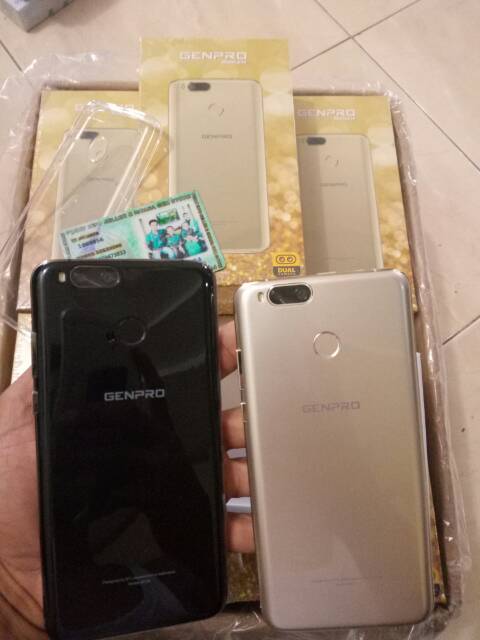 Genpro Bokeh Evercoss S55b Ram 2 16 Gb Lcd 5 5 Fingerprint Face Unlock Baru Garansi Resmi Shopee Indonesia