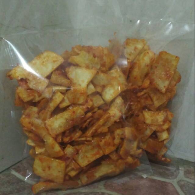 

Keripik singkong suar asem manis