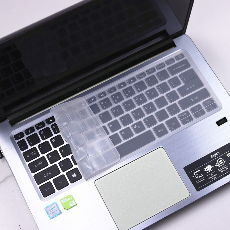 Skin Silikon Cover Pelindung Keyboard Acer Swift 1 Swift 3 Sf113 Sf114 Tr50 14 &quot;13.3&quot; Untuk Laptop