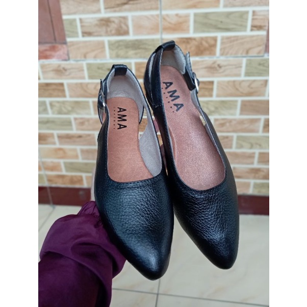 Sepatu kulit wanita - sepatu kulit asli - sepatu formal wanita - kulit asli papirut