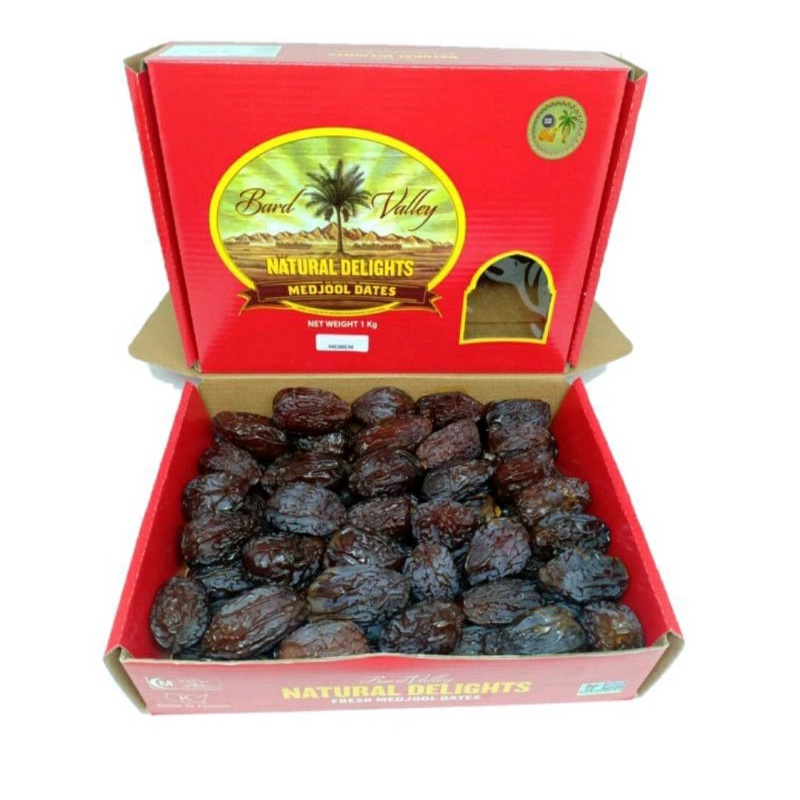 

kurma medjool dates natural delights jumbo | 1 kg