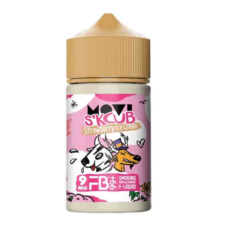 SKCUB CREAM 99+ Strawberry Ice Cream E-Liquid 60ML 9MG  [ vape / vapor / rokok elektrik]