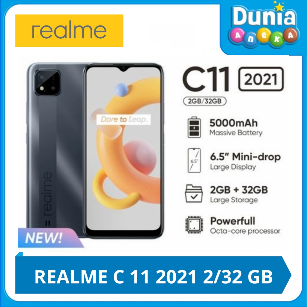 REALME C11 2021 SMARTPHONE - GARANSI RESMI REALME