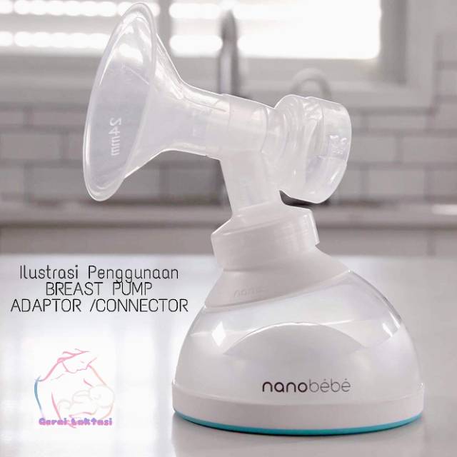 NANOBEBE BREAST PUMP CONNECTOR / ADAPTOR SET