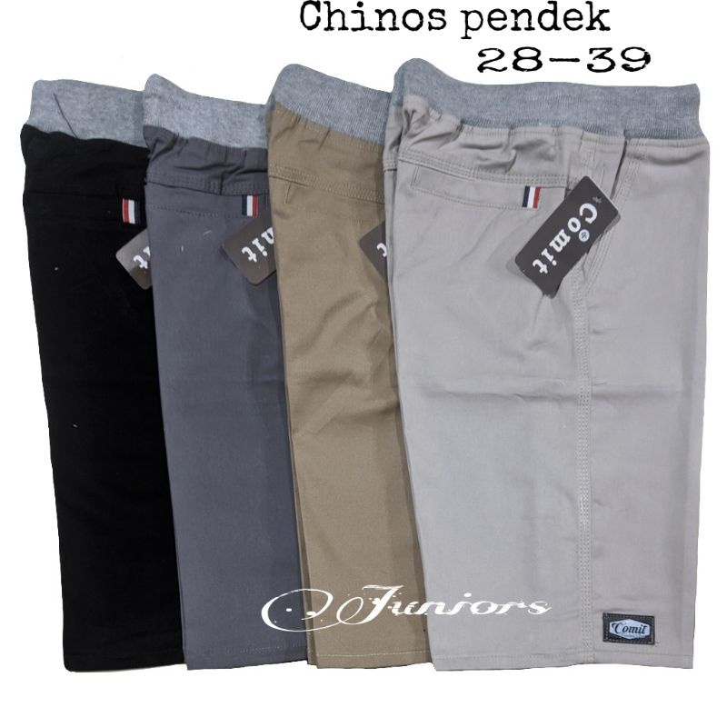 CHINOS PENDEK PRIA RKM POLOS