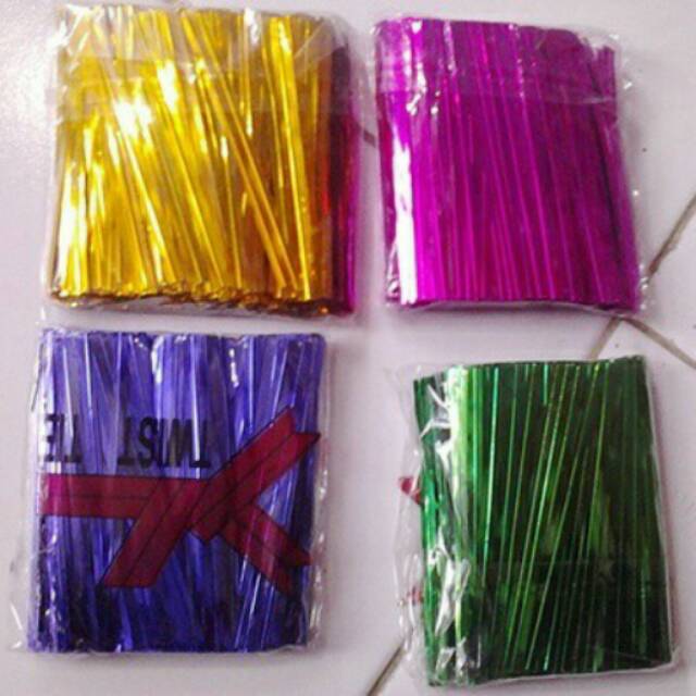 

Kawat pengikat plastik coklat souvenir