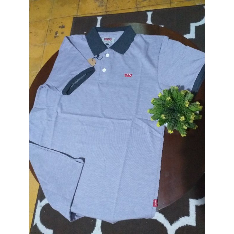 kaos kerah levis terbaru branded original
