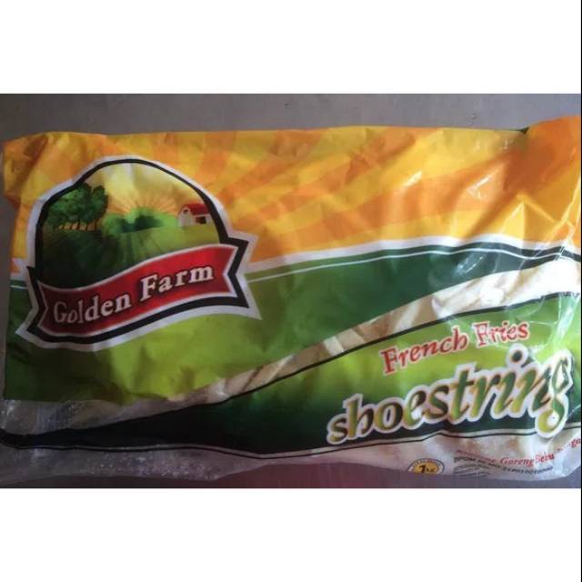 

Golden farm french fries shoestring 1 kg