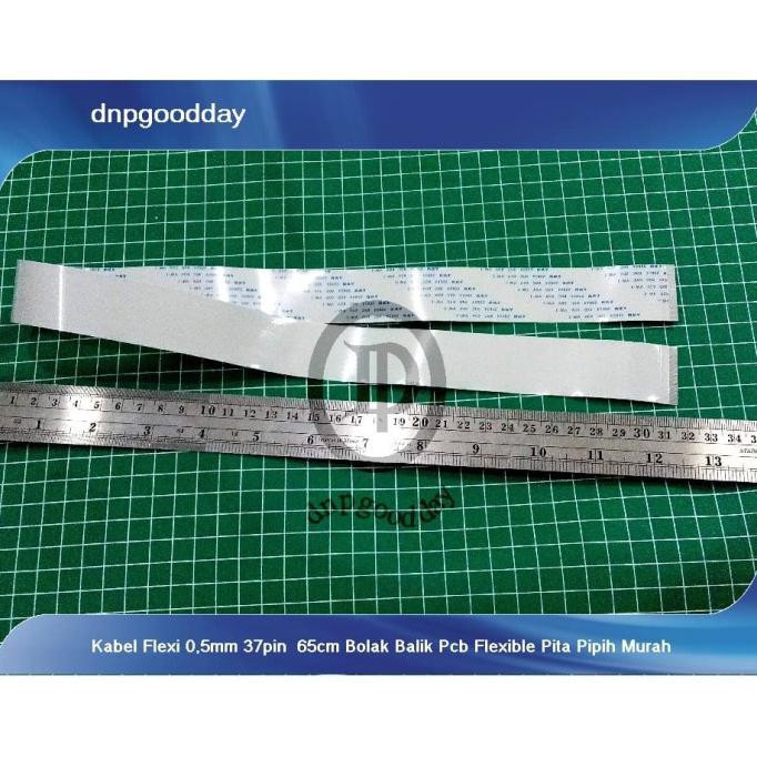 

Kabel Flexi 0,5Mm 37Pin 65Cm Bolak Balik Pcb Flexible Pita Pipih Mura Dnpgood11 Murah