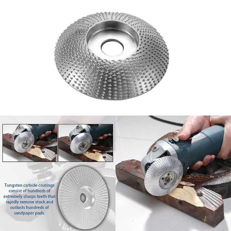 GS8 Houkiper Kepala Gergaji Wheel Rotary Angle Grinder Blade Wood Carving Tool 85mm - 428I