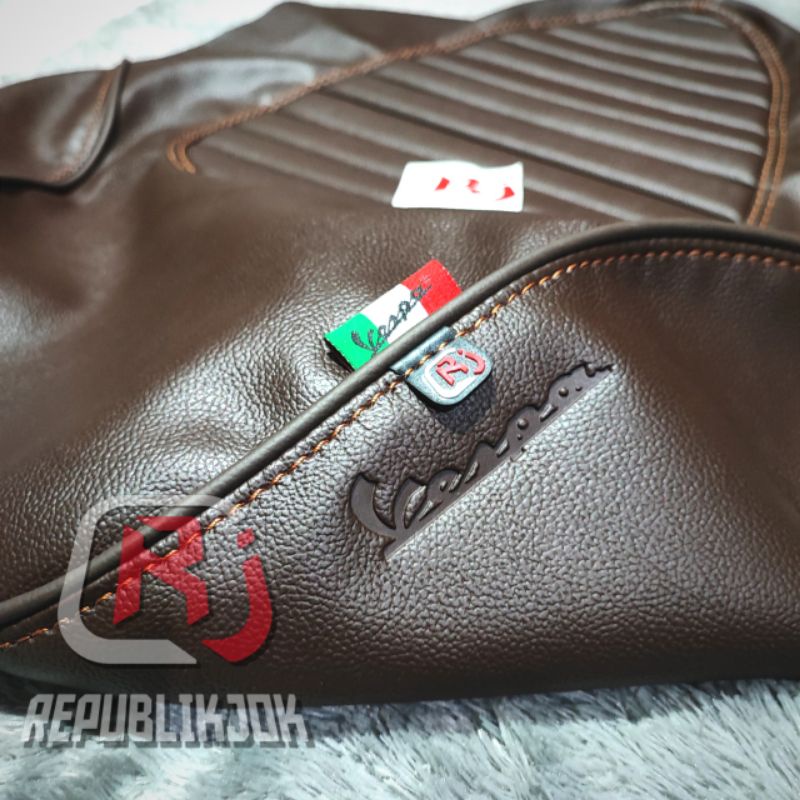 Sunkisscoo Kulit Jok Vespa Matic Lx & Vespa S 125 Double Seat Premium