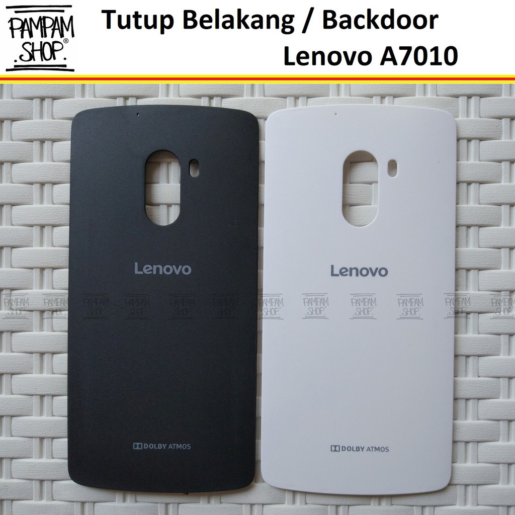 Tutup Belakang Baterai Casing Backdoor Back Door Cover Lenovo A7010 A 7010 Original OEM