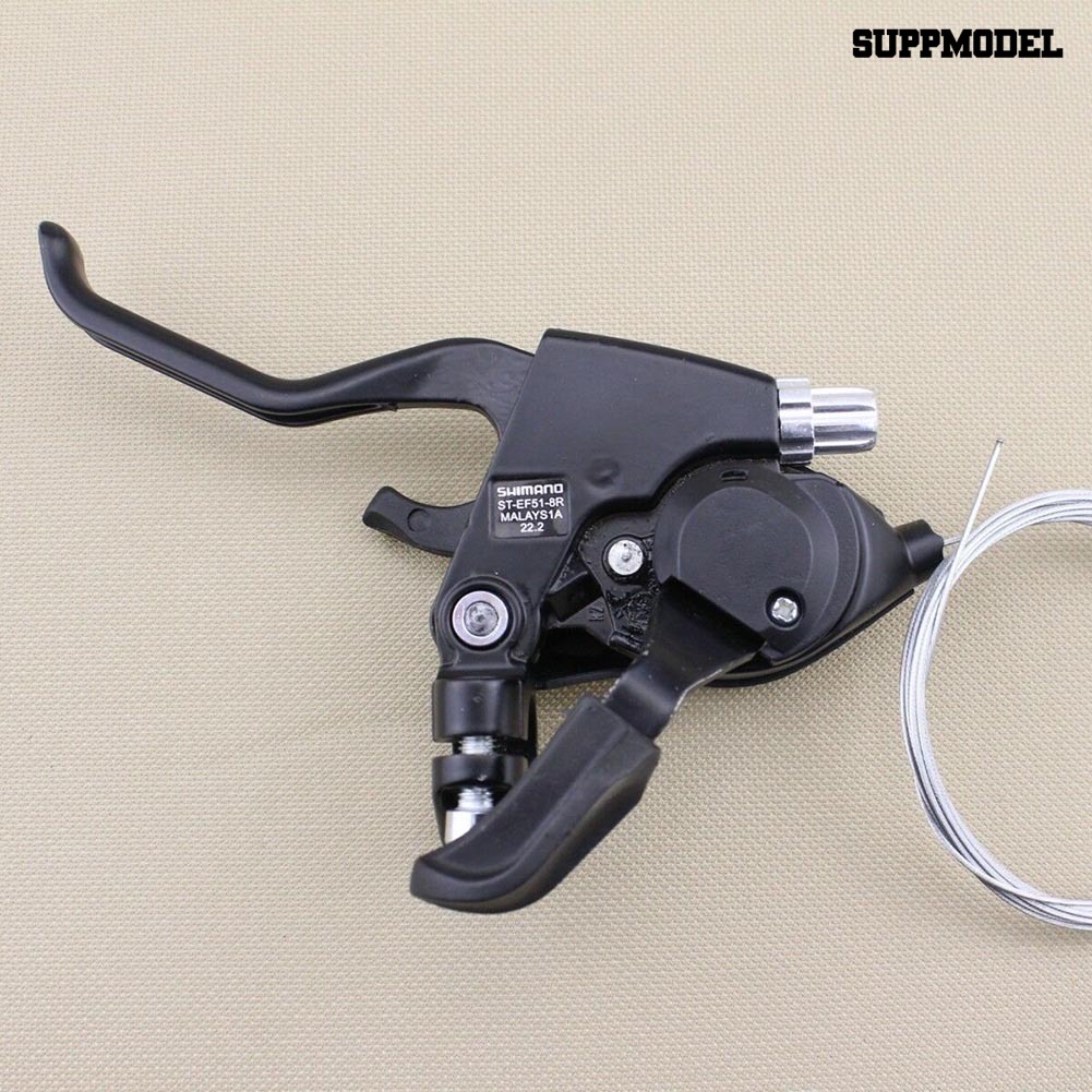 2pcs Tuas Rem Tangan Kiri / Kanan 8 / 24 Kecepatan Untuk Sepeda MTB
