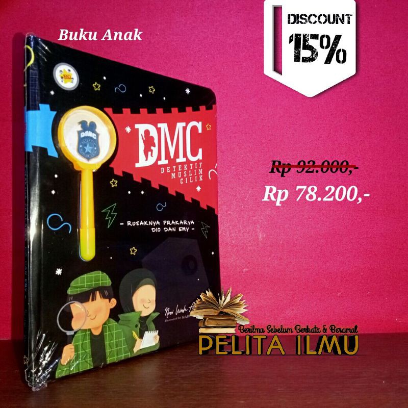 Buku Anak Detektif Muslim Cilik - Rusaknya Prakarya Dio Dan Emy