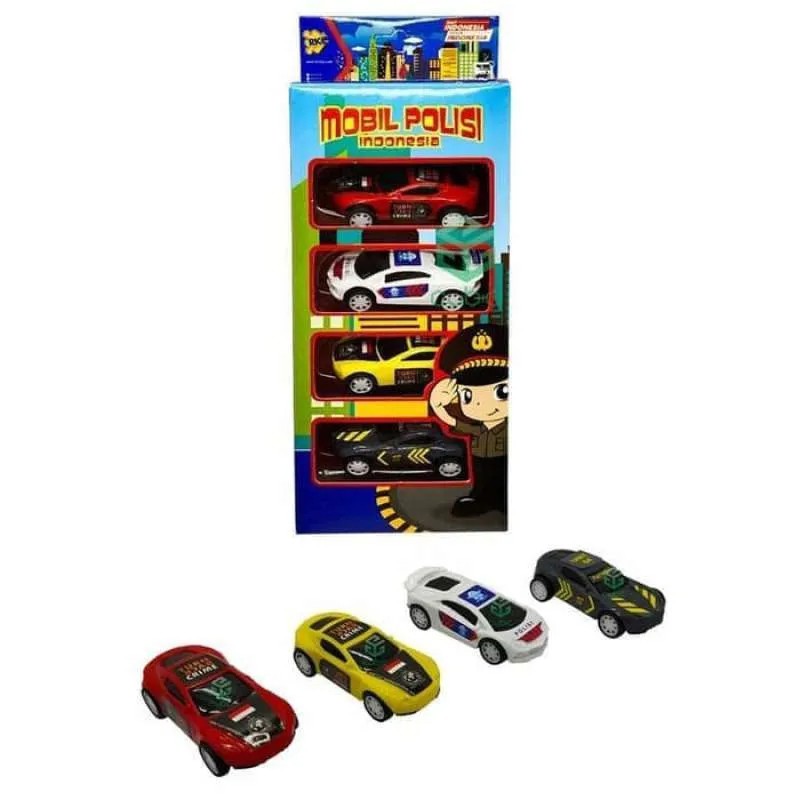 Mainan Mobil Polisi Kado Ulang Tahun Anak 2 Tahun No.RKC02008-1