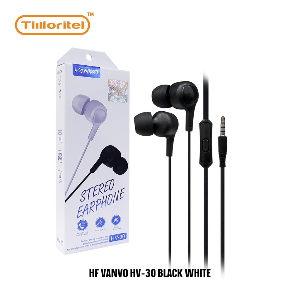 HF VANVO HV-30 BLACK WHITE