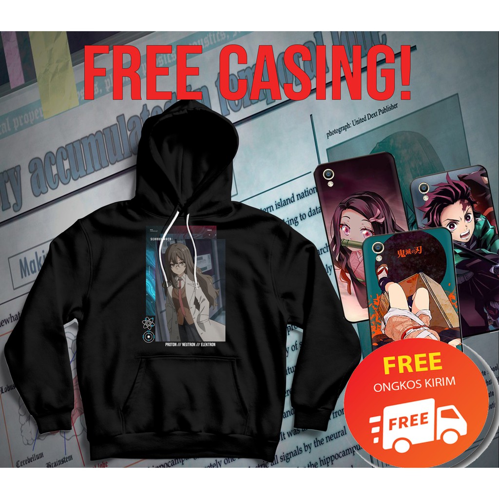 Hoodie Anime Rio Futaba - Seishun Buta Yarou wa Bunny Girl Senpai no Yume wo Minai /// Nimelite.co