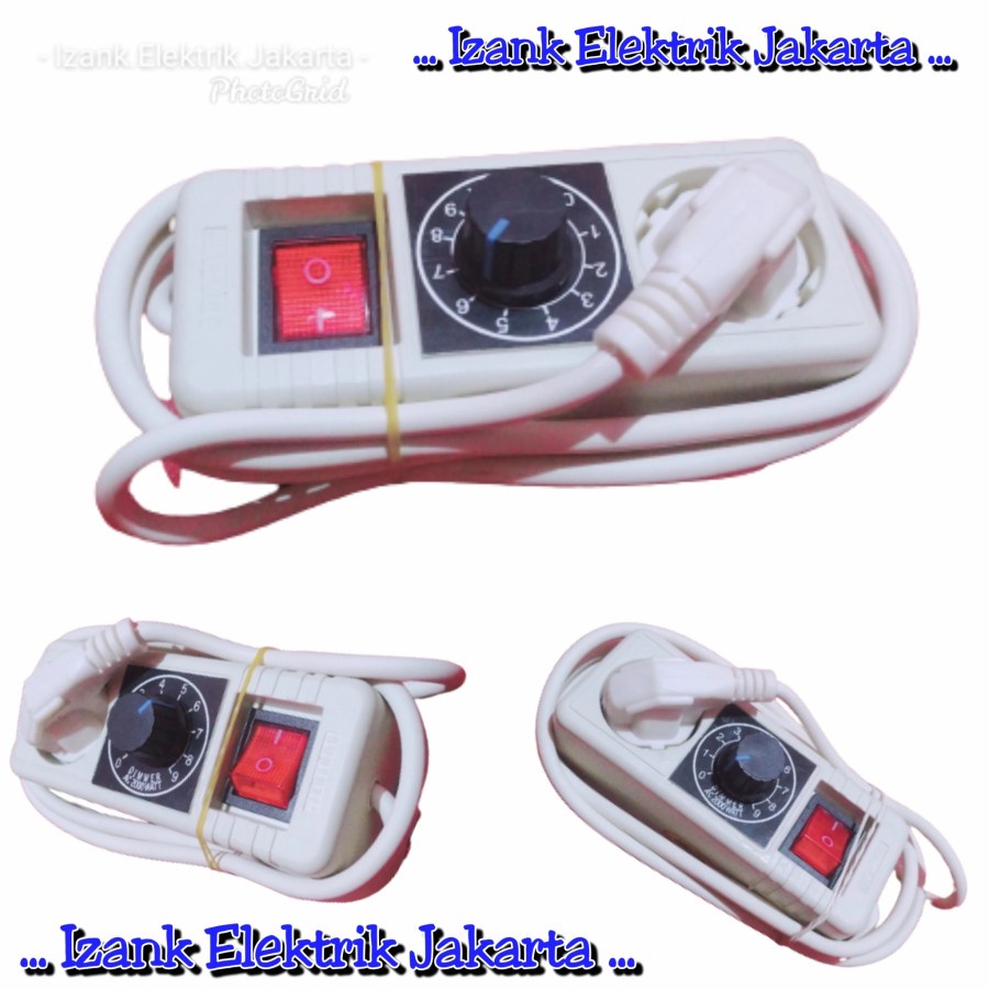 Dimmer 2000w Ac Pengatur Kecepatan Dimer 2000wat Stopkontak