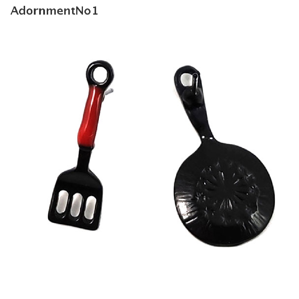 (AdornmentNo1) Anting Tusuk Gantung Asimetris Desain spatula / Telur Goreng Enamel Untuk Wanita