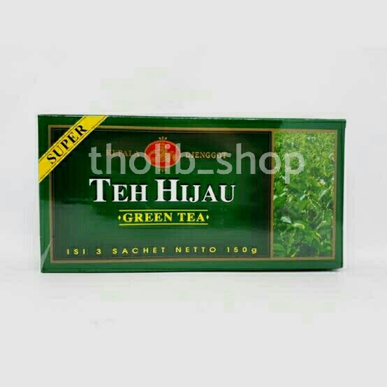 

kepala jenggot teh hijau - green tea super 150 gr (isi 8)