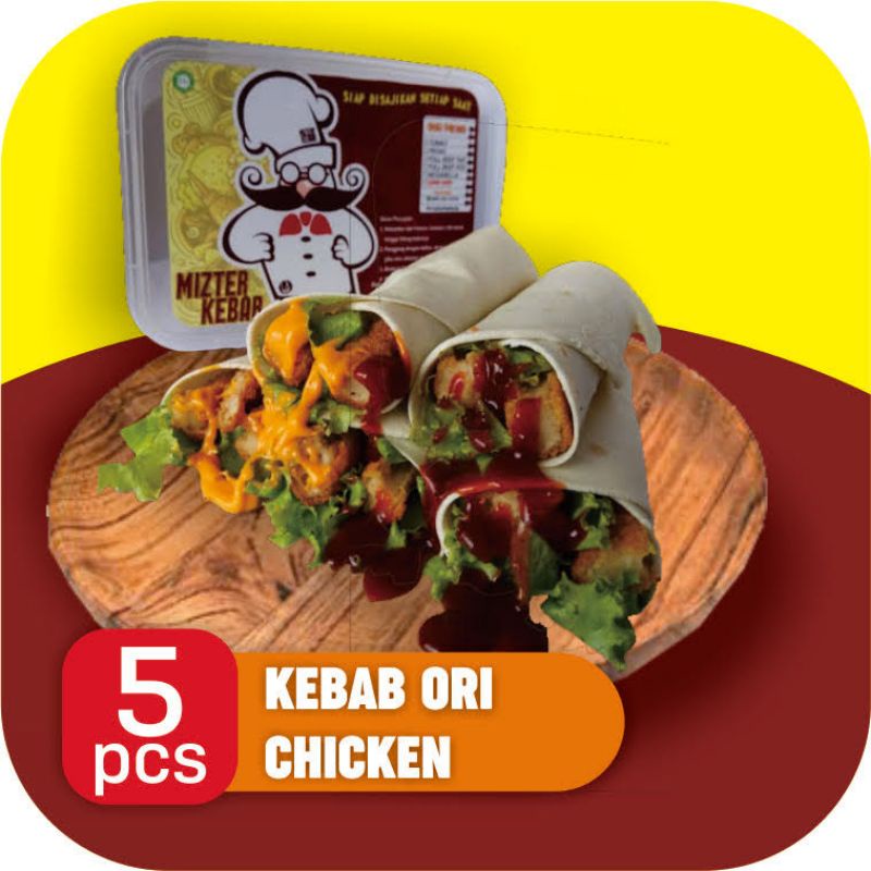 

Kebab Frozen ORI CHICKEN PREMIUM | MIZTER KEBAB