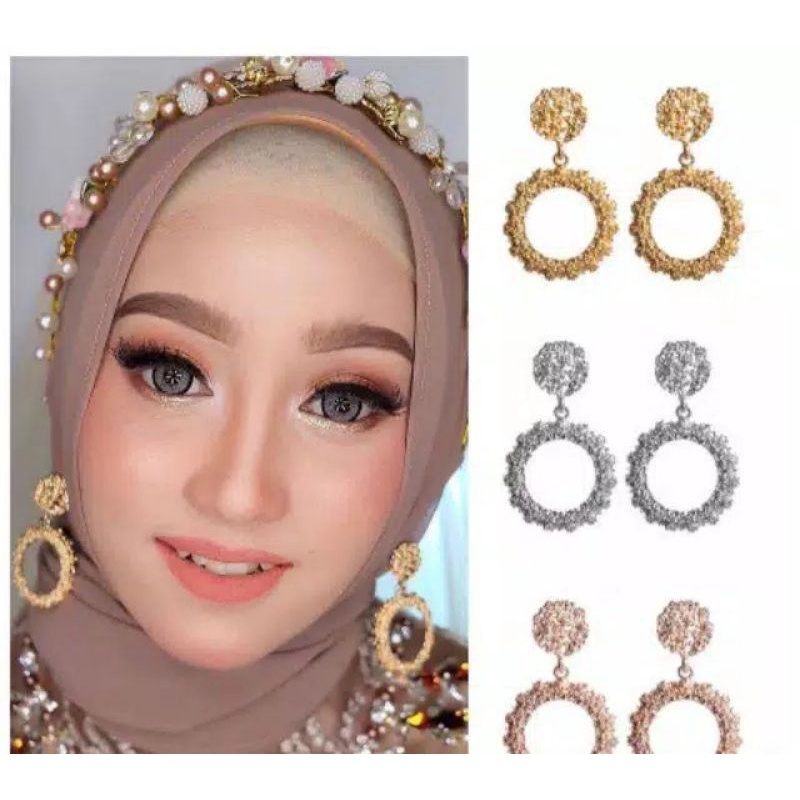 anting hijab non hijab | anting pengantin hijab non hijab | anting wedding | anting pesta | anting f