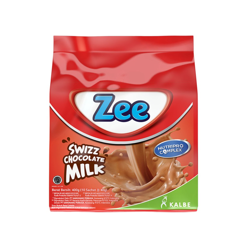 

zee bag vanila / coklat isi 10 sachet