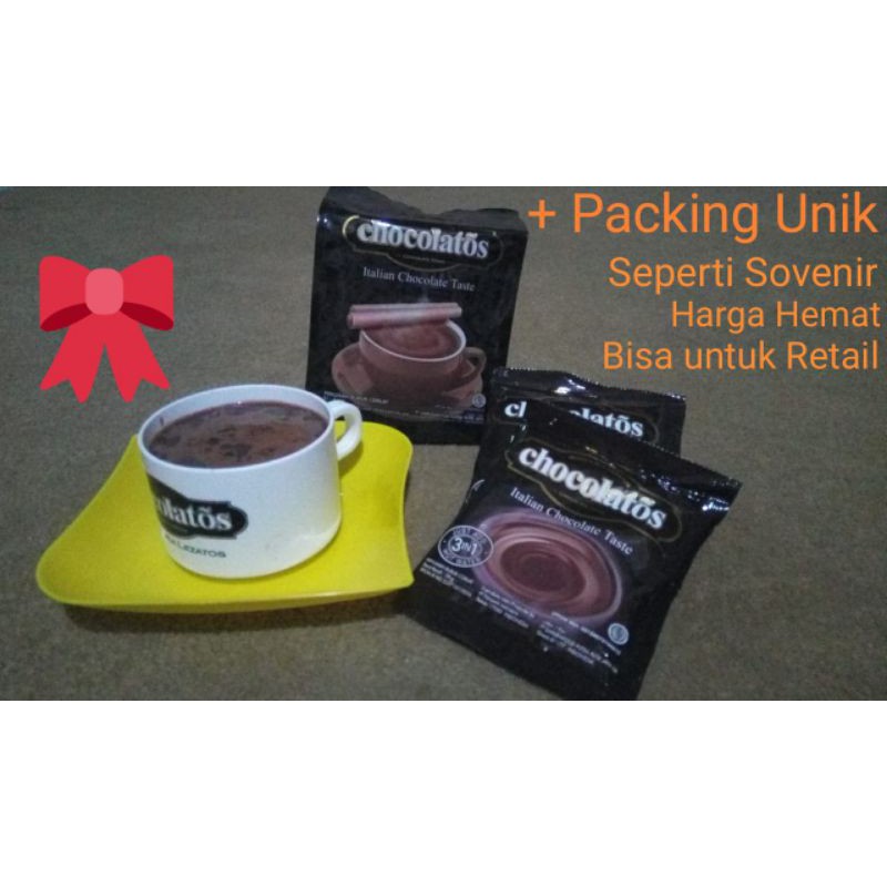 

Spesial! Chocolatos Drink 28gram | Minuman Cokelat | Cokelat Bubuk