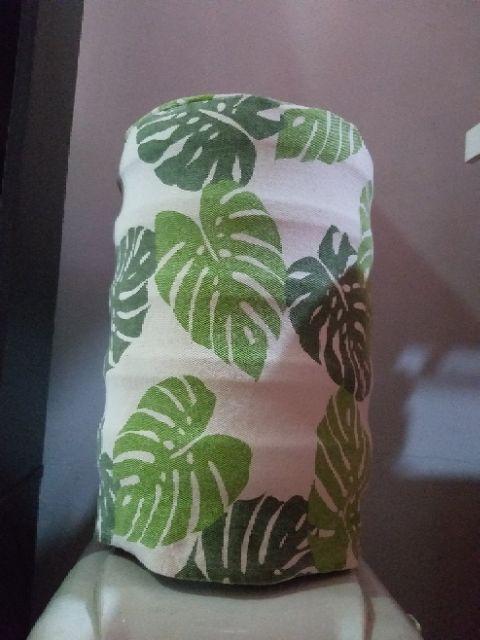 Cover Sarung Penutup Pelindung Galon Aqua - Motif Daun Monstera