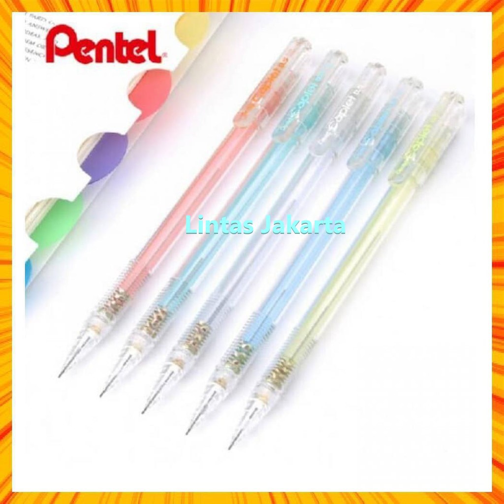 Pensil Mekanik / Pensil Cetek - Cetek Merk Pentel Caplet