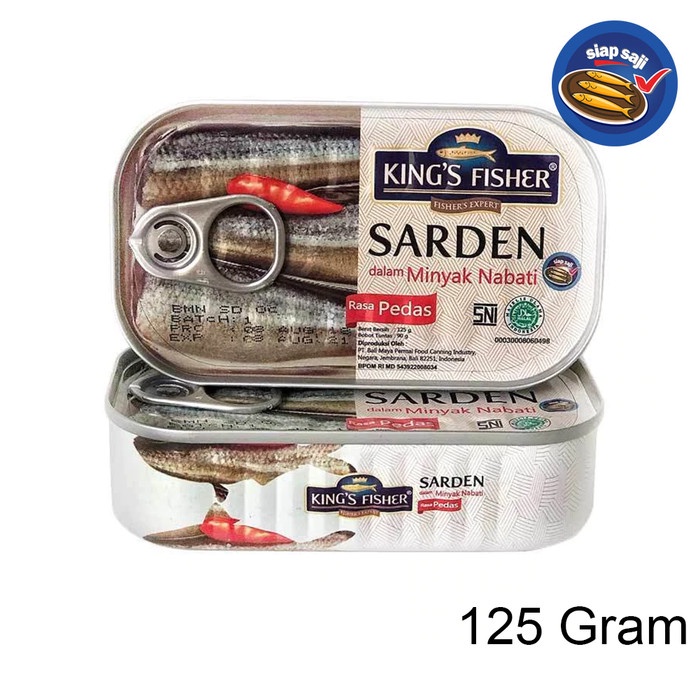 

Gg0Hh Paket Tuna Sarden Kaleng Pedas Komplit King'S Fisher 170G 125G Ds0kk