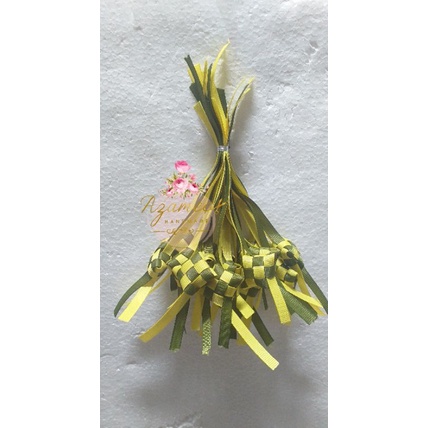 

ketupat pita grosgrain 3 cm ketupat lebaran