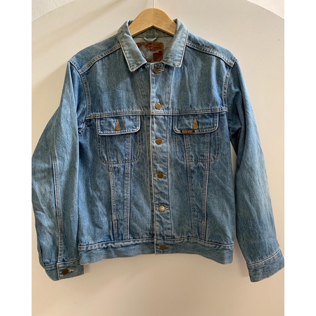 Blue way Japan trucker jacket atau jaket jeans