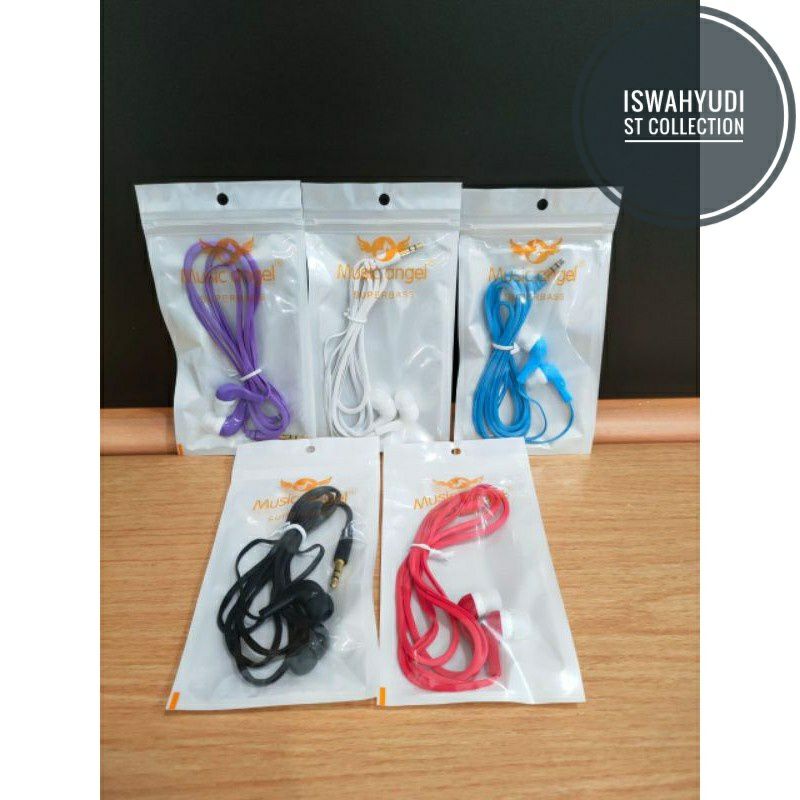 HEADSET MUSIC ANGEL JACK 3.5MM - HANSFREE JACK 3.5MM MUSIC ANGEL NON MIC