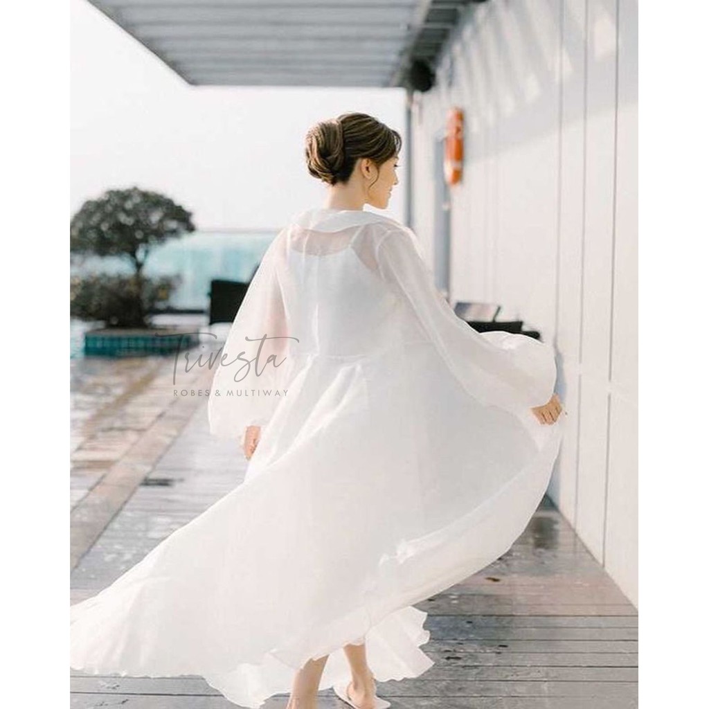 Aurora Robe - Blooming Collection -KIMONO ROBE PENGANTIN