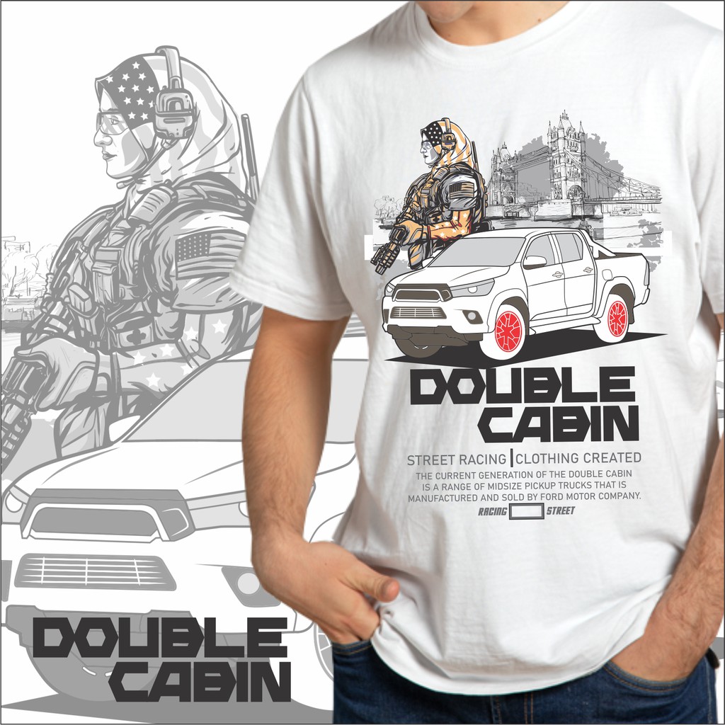 Jual Kaos Mobil Double Cabin Indonesia Shopee Indonesia