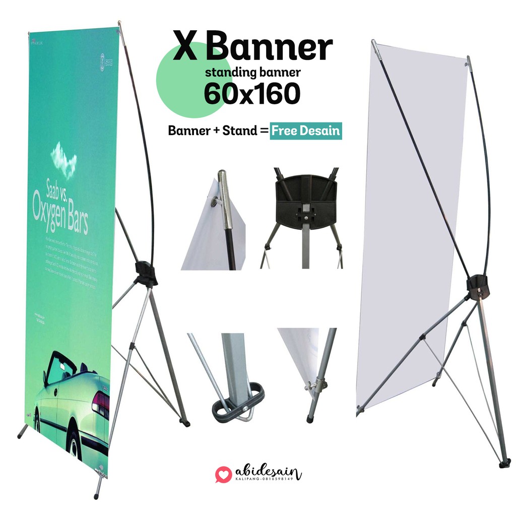 standing banner - x banner