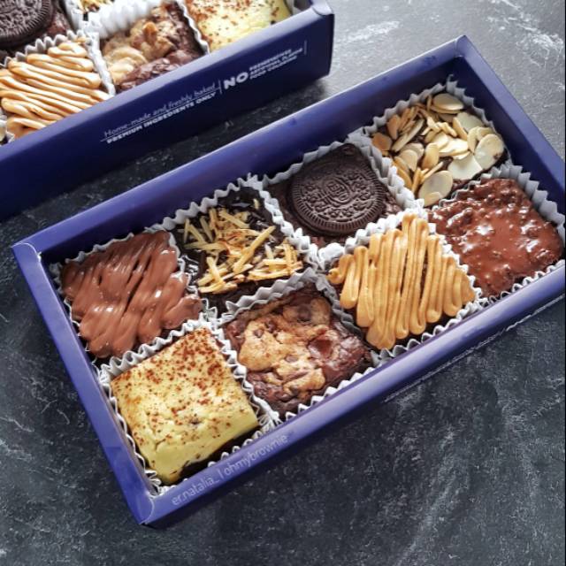 

Brownies Mix 8 Rasa - Brownies Panggang - Brownies Ohmybrownie