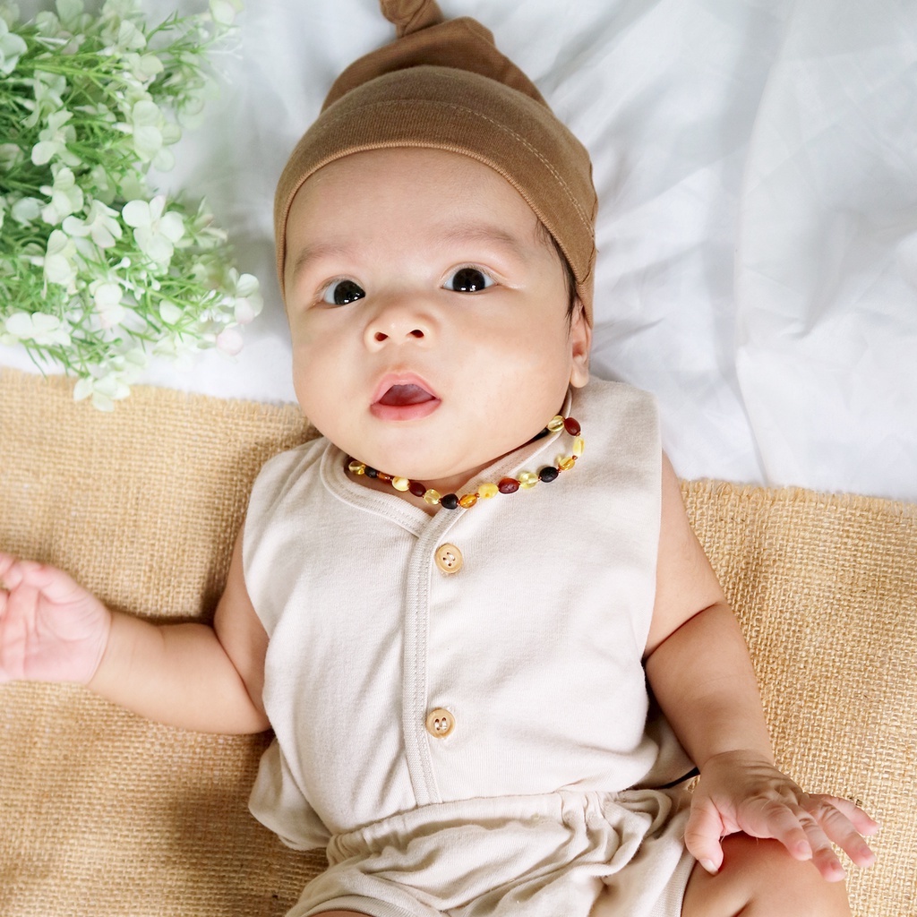 CE169 Kalung Amber Tumbuh Gigi Bayi By Carlis Baby