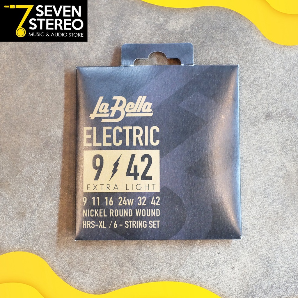 La Bella HRS-XL 09-42 Electric Guitar Strings USA Senar Gitar Elektrik