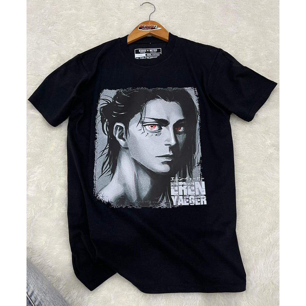 Tshirt Eren Yaeger IKEMENNN Anime Manga SNK AOT Attack On Titan