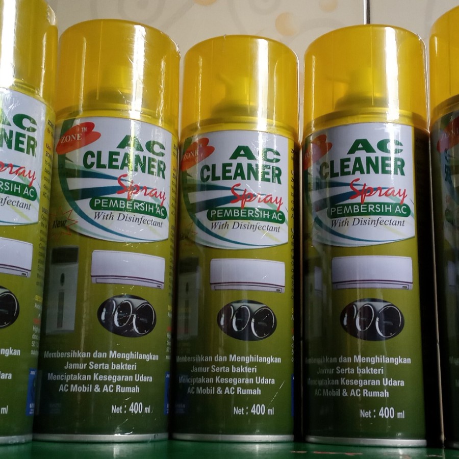 zone ac cleaner spray pembersih ac mobil with disinfectant anti kuman