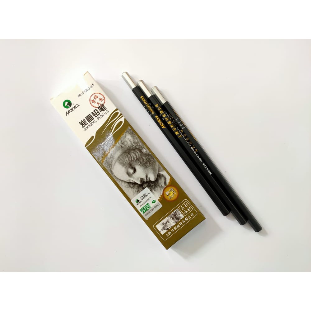 

MARIES CHARCOAL PENCIL C7300-6/SOFT