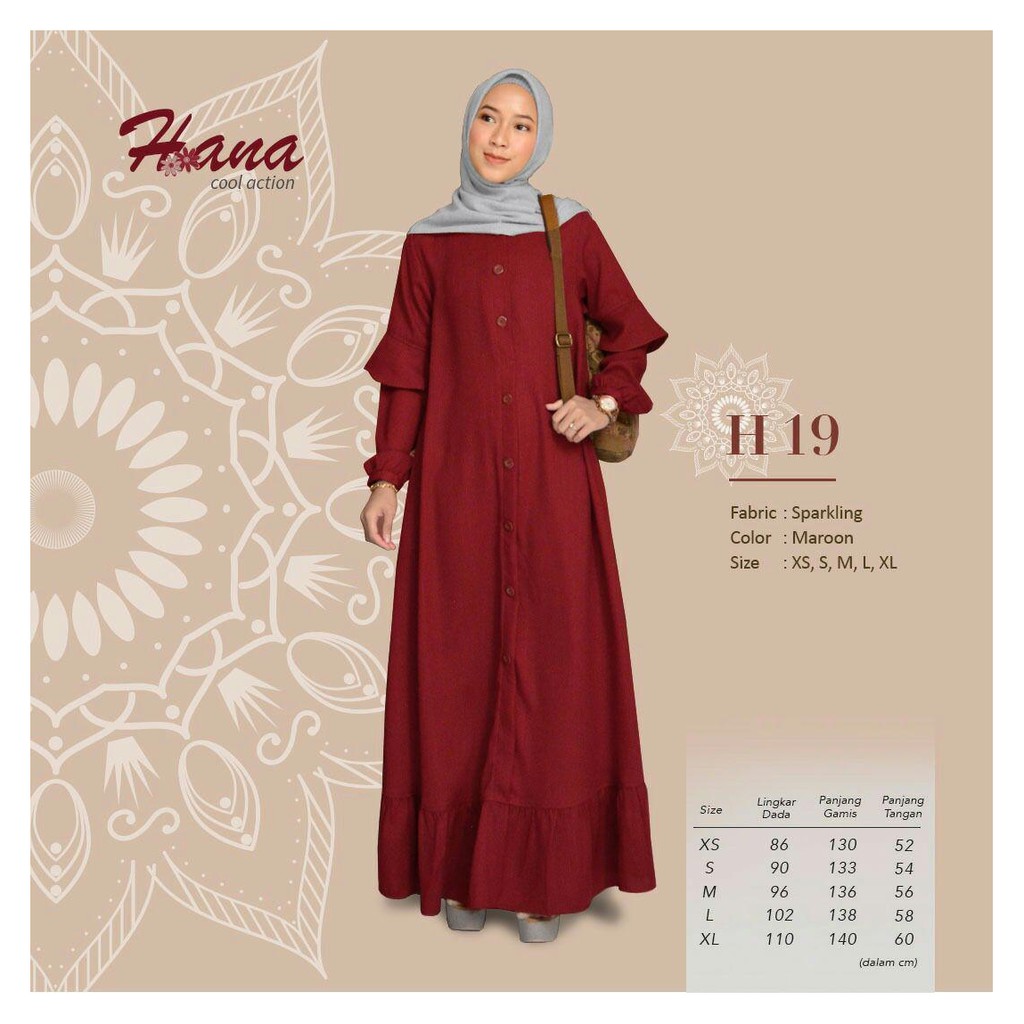 GAMIS  HANA H 19 POLOS II HANA