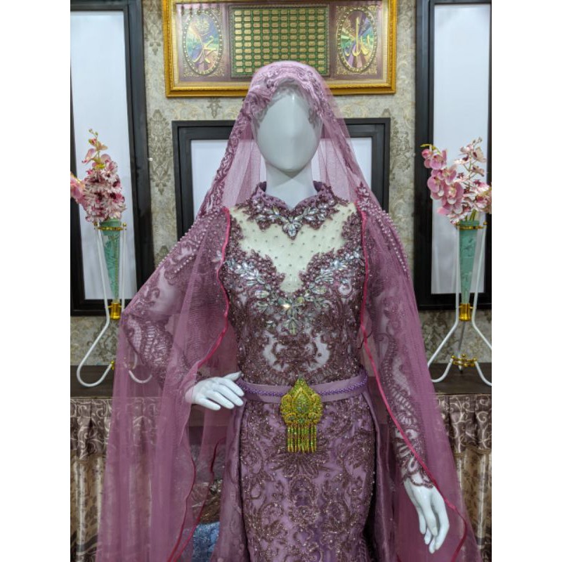 Baju pengantin | kebaya pengantin murah / gaun pengantin ekor