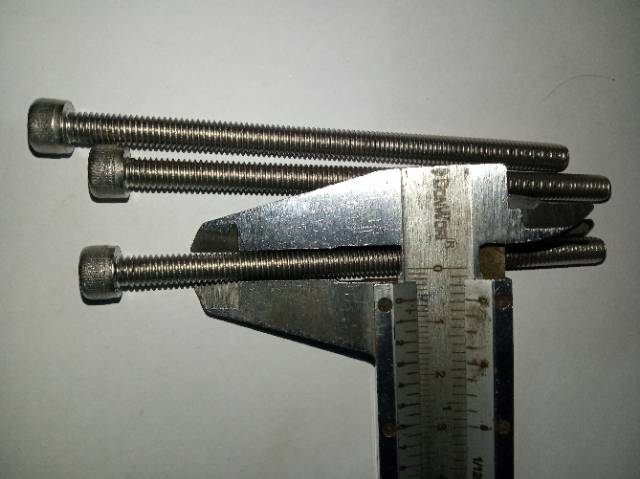 Baut L M6 X 100 (10cm) stainless 304 THE A2-70